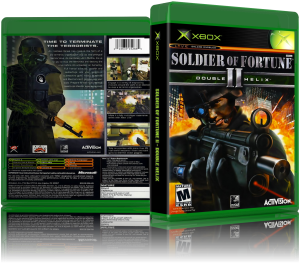 Soldier Of Fortune II - Double Helix (USA)3D Boxes Back Front